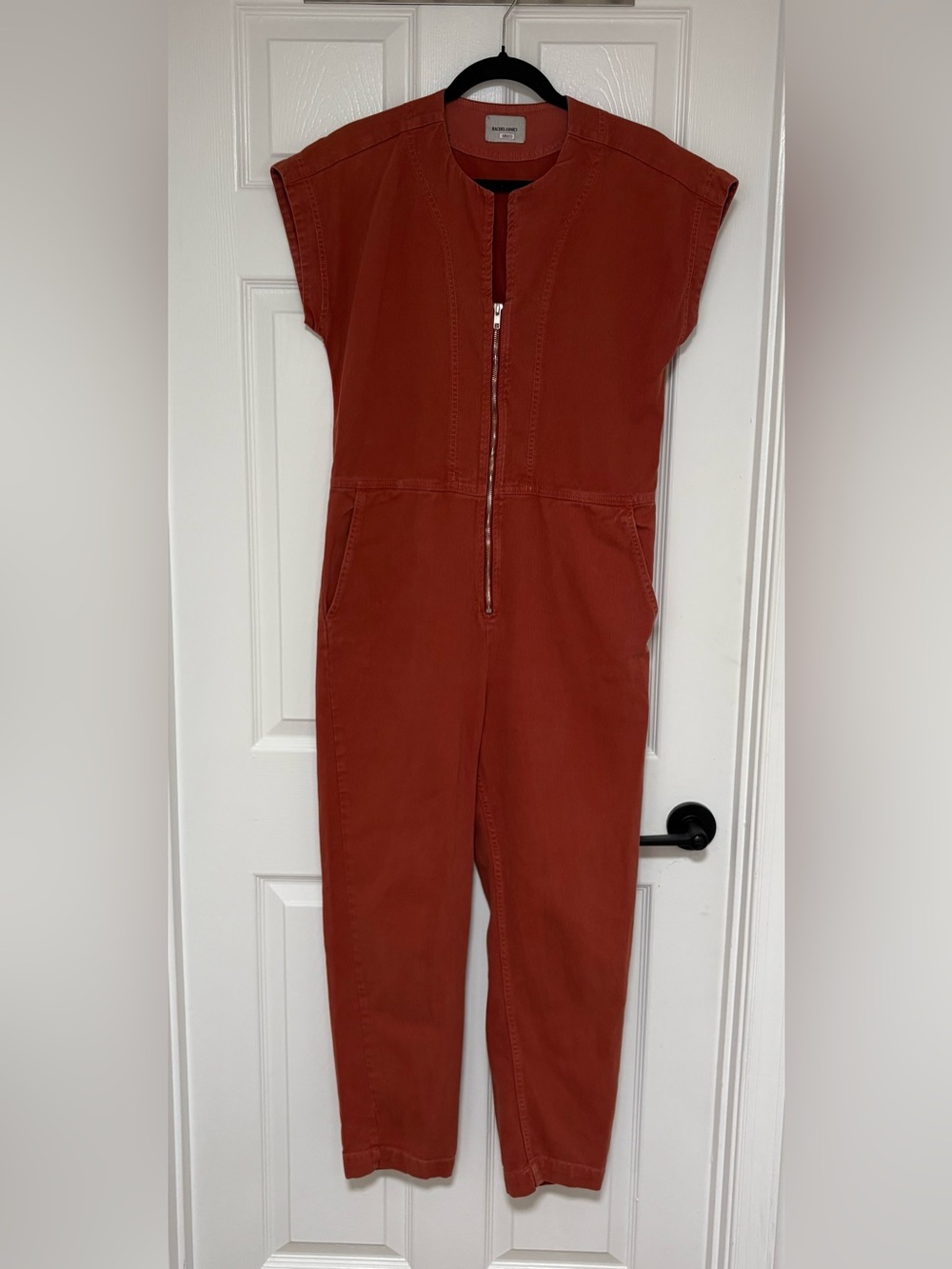 Rachel Comey Ranks Jumpsuit | Terracotta | Size 6 - Picture 2 of 4
